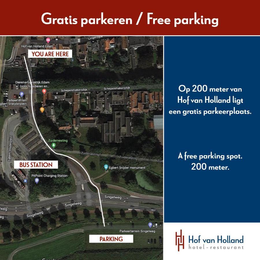 Hof Van Holland Hotel Эдам Экстерьер фото